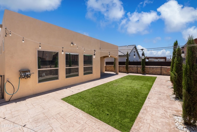 13597 Gatton St, El Paso, TX 79928 - view of yard with a patio area