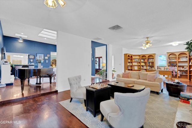 1349 Belvidere St, El Paso, TX 79912 - living area with plenty of natural light, wood finished floors, and a ceiling fan