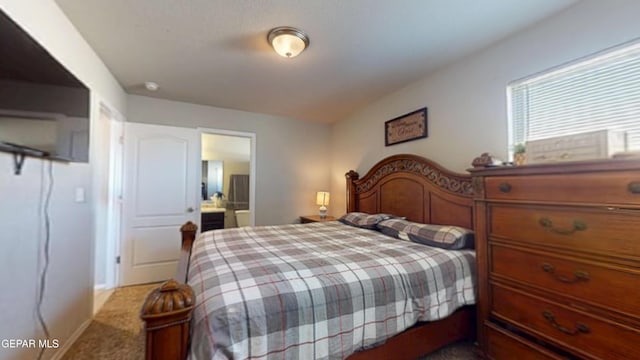 14661 Holly Blue Ave, Horizon City, TX 79928 - bedroom featuring carpet and ensuite bath