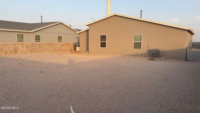 14661 Holly Blue Ave, Horizon City, TX 79928 - back of house with stucco siding