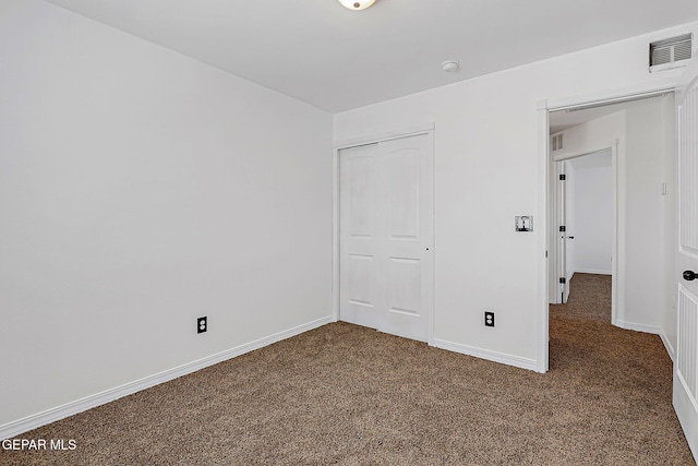 3143 Red Maple, El Paso, TX 79938 - unfurnished bedroom featuring carpet flooring and a closet