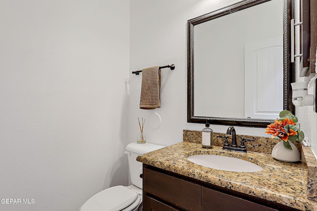3143 Red Maple, El Paso, TX 79938 - half bath with vanity and toilet