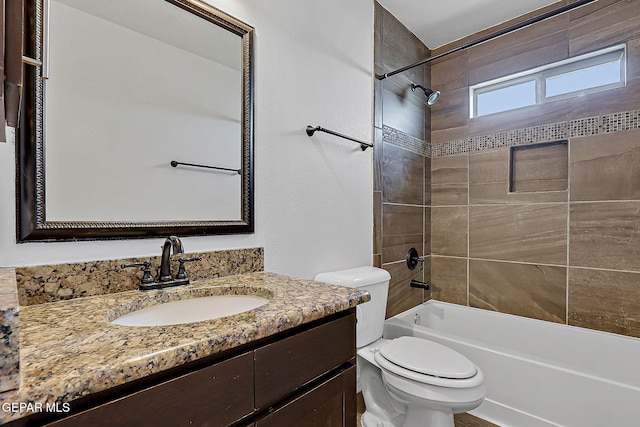 3143 Red Maple, El Paso, TX 79938 - bathroom featuring shower / bathtub combination and vanity