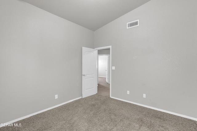 7029 Copper Canyon Dr, El Paso, TX 79934 - empty room with carpet and high vaulted ceiling