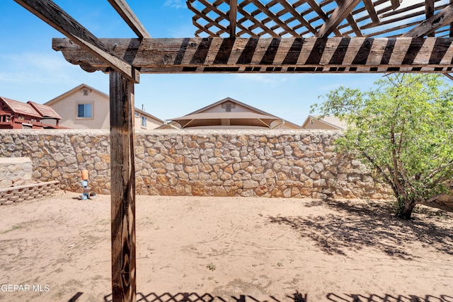 7029 Copper Canyon Dr, El Paso, TX 79934 - view of yard