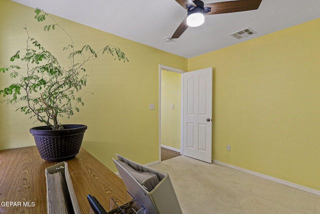 11652 Ochre Bluff Ln, El Paso, TX 79934 - interior space with a ceiling fan and baseboards