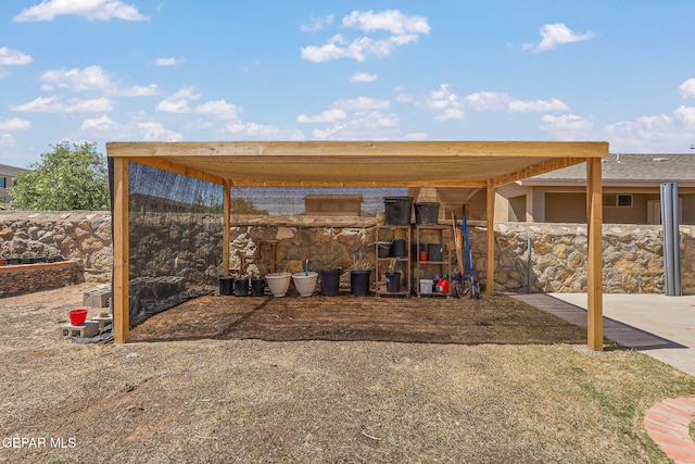 11652 Ochre Bluff Ln, El Paso, TX 79934 - view of patio