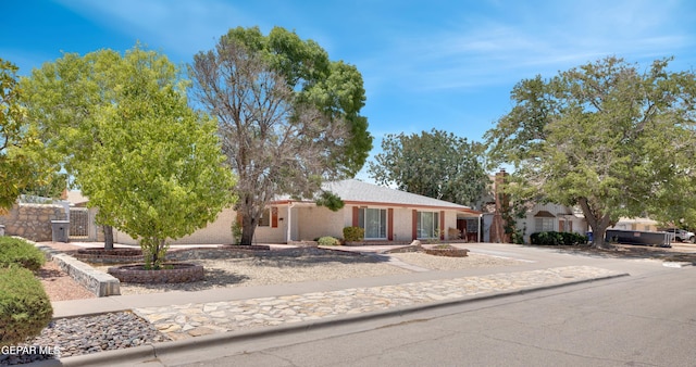 3313 Dublin Rd, El Paso, TX 79925 - view of front of property with brick siding