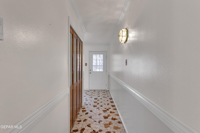 3313 Dublin Rd, El Paso, TX 79925 - corridor with ornamental molding