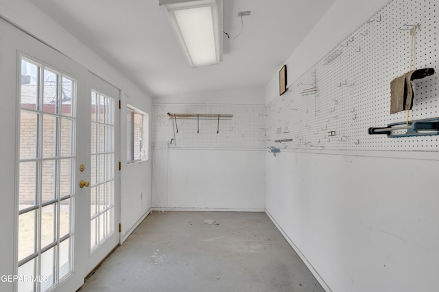 3313 Dublin Rd, El Paso, TX 79925 - unfurnished sunroom with french doors