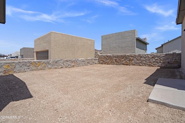 14373 Nick Drahos Ln, Horizon City, TX 79928 - view of yard
