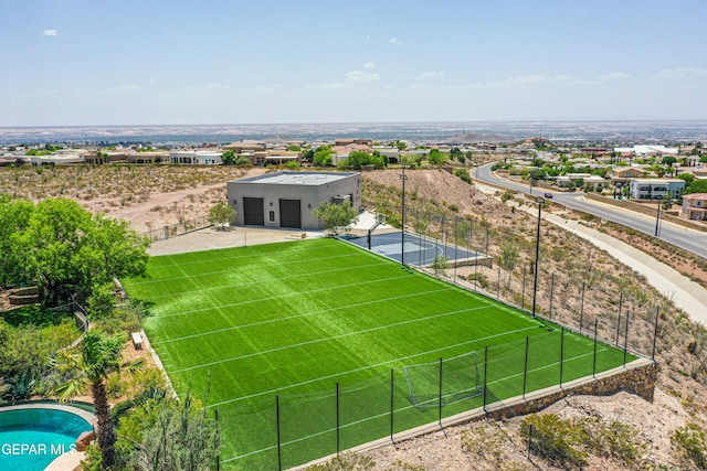 1348 Franklin Wind Place, El Paso, TX 79912 - drone / aerial view