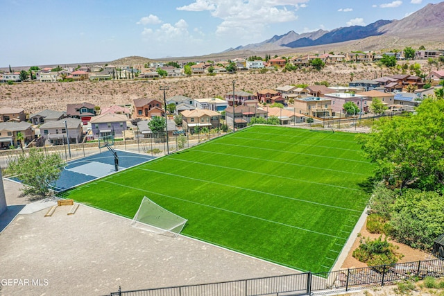 1348 Franklin Wind Place, El Paso, TX 79912 - view of community with a mountain view and a residential view