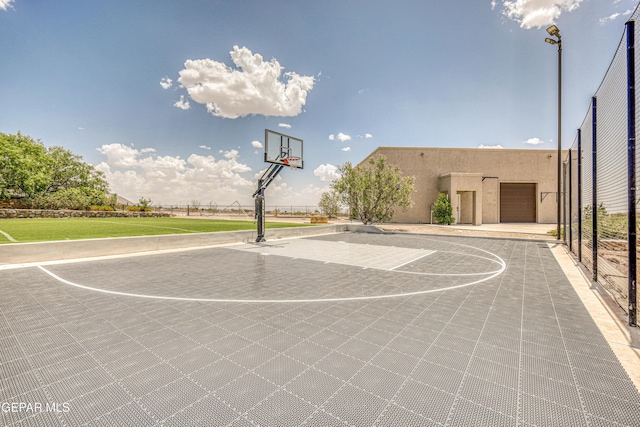 1348 Franklin Wind Place, El Paso, TX 79912 - view of basketball court featuring community basketball court