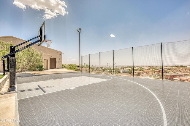 1348 Franklin Wind Place, El Paso, TX 79912 - view of basketball court with community basketball court