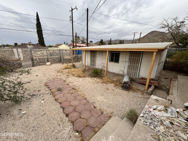 3726 Leavell Ave, El Paso, TX 79904 - view of yard