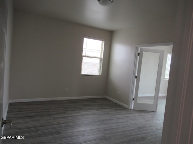 205 Staffs Way, El Paso, TX 79928 - unfurnished room featuring dark wood-style floors and baseboards