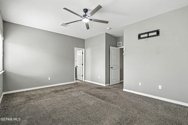 13675 Everingham St, El Paso, TX 79928 - unfurnished bedroom with carpet flooring and a ceiling fan
