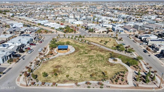 13675 Everingham St, El Paso, TX 79928 - aerial view of property and surrounding area featuring nearby suburban area