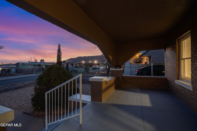 3413 Monroe Ave, El Paso, TX 79930 - covered porch with a residential view