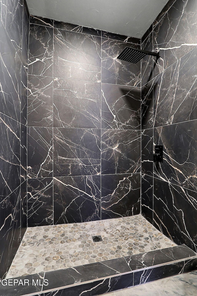 3413 Monroe Ave, El Paso, TX 79930 - bathroom with a tile shower
