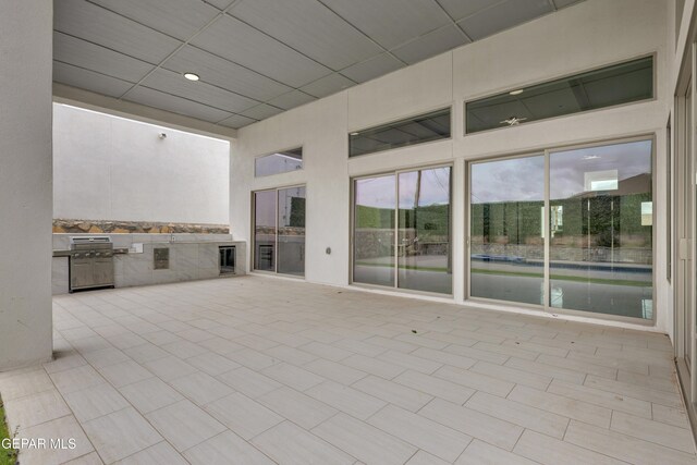 11345 Patricia Ave, El Paso, TX 79936 - view of patio / terrace featuring an outdoor kitchen