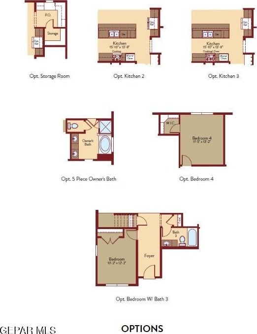 2237 Rocky Terrace Place, El Paso, TX 79911 - view of property floor plan