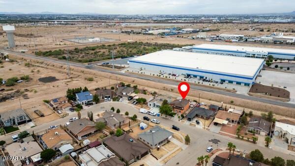 9813 La Morenita Cir, El Paso, TX 79927 - bird's eye view of an industrial area