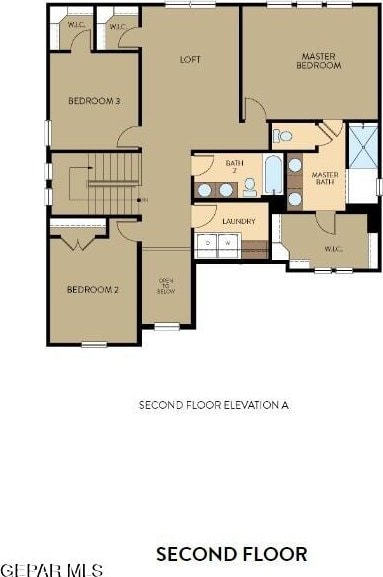 2241 Rocky Terrace Place, El Paso, TX 79911 - view of floor plan / room layout