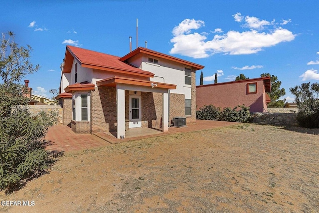 12232 Tierra Rosa Way, El Paso, TX 79938 - back of property with a patio and stucco siding