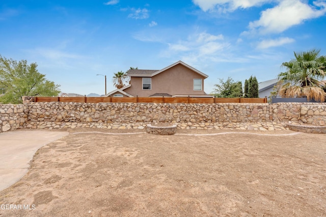 10925 Ray Mena Ln, El Paso, TX 79934 - view of yard