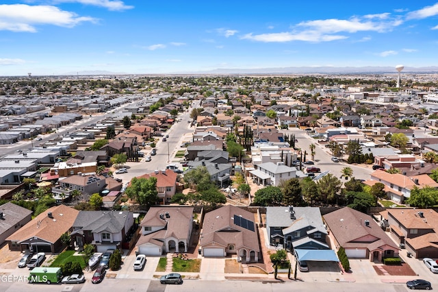 13788 Paseo Verde Dr, El Paso, TX 79928 - aerial view of residential area with a mountainous background