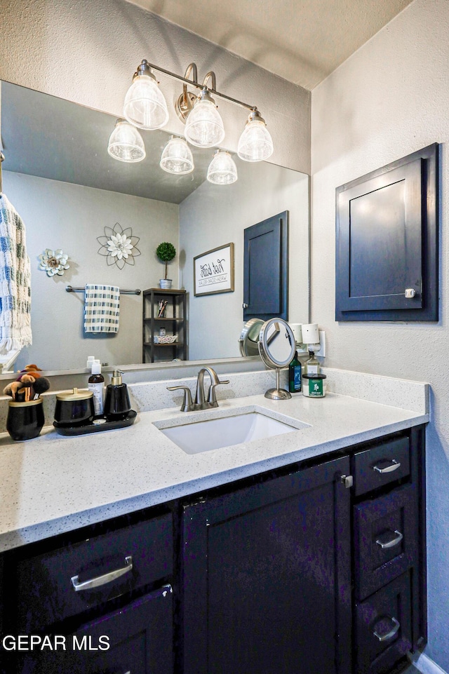 10705 Vista Alegre Dr, El Paso, TX 79935 - bathroom featuring vanity