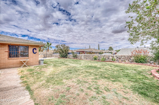 10705 Vista Alegre Dr, El Paso, TX 79935 - view of yard