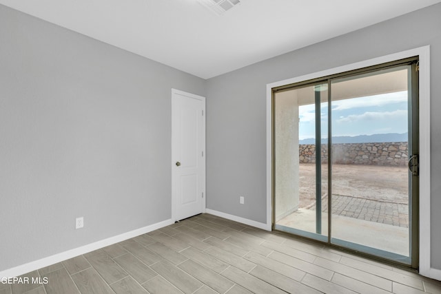 6913 Jericho Tree Dr, El Paso, TX 79934 - empty room with baseboards and wood finished floors