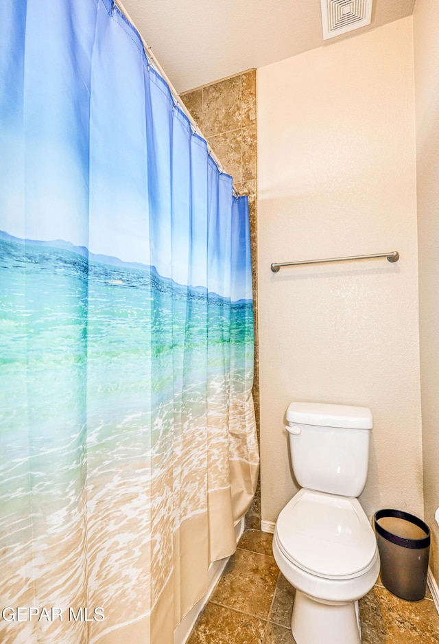 12257 Gaudi Way, El Paso, TX 79938 - full bath with toilet and shower / tub combo with curtain