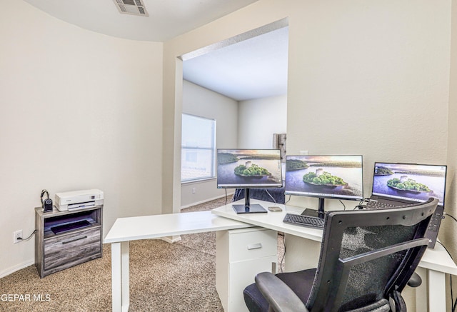 12257 Gaudi Way, El Paso, TX 79938 - office area with carpet floors and baseboards