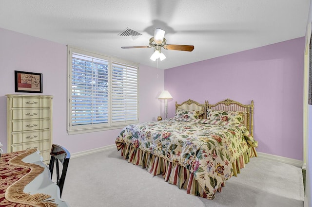5315 Montoya Dr, El Paso, TX 79932 - carpeted bedroom featuring baseboards and a ceiling fan