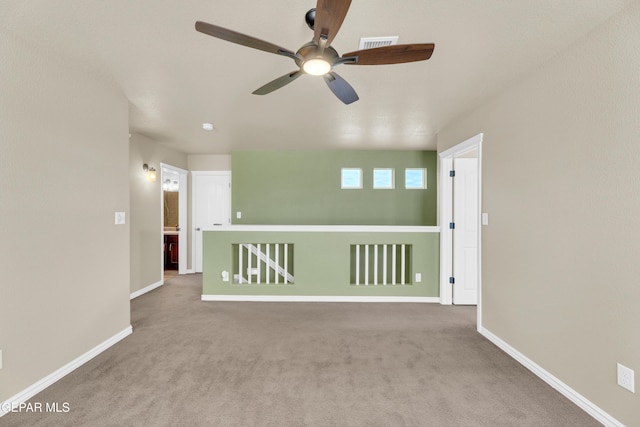 2937 Pino Triste Dr, El Paso, TX 79938 - carpeted empty room featuring ceiling fan and baseboards