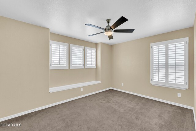 2937 Pino Triste Dr, El Paso, TX 79938 - spare room with a ceiling fan and carpet flooring