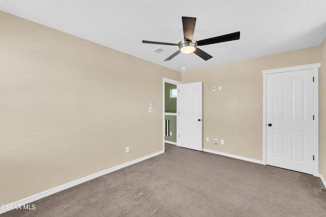 2937 Pino Triste Dr, El Paso, TX 79938 - unfurnished bedroom with carpet flooring and a ceiling fan