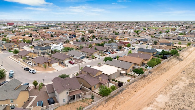 2937 Pino Triste Dr, El Paso, TX 79938 - aerial overview of property's location featuring nearby suburban area