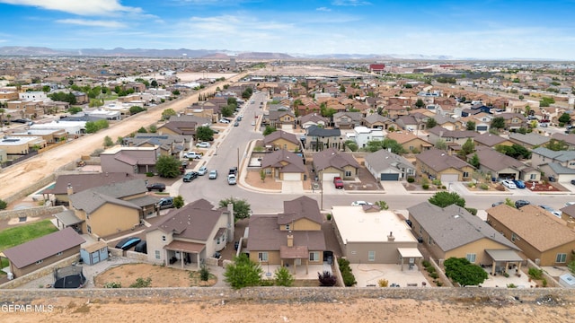 2937 Pino Triste Dr, El Paso, TX 79938 - aerial perspective of suburban area with a mountain backdrop