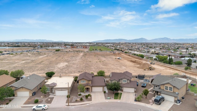 2937 Pino Triste Dr, El Paso, TX 79938 - aerial view of residential area featuring mountains