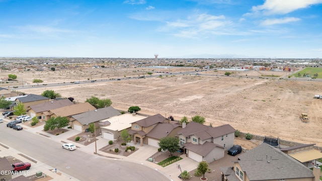 2937 Pino Triste Dr, El Paso, TX 79938 - aerial perspective of suburban area with a desert landscape