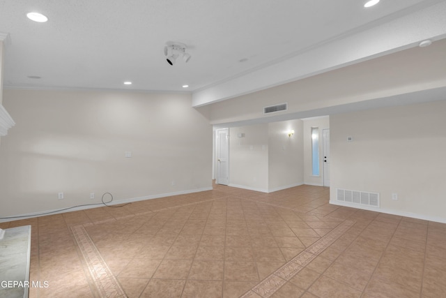 7308 Cerro Negro Dr, El Paso, TX 79912 - unfurnished room with recessed lighting and tile patterned floors