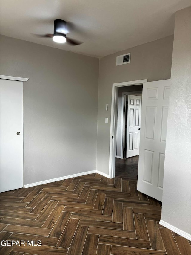 5789 Mountain Sun Dr, El Paso, TX 79938 - unfurnished room featuring baseboards and a ceiling fan