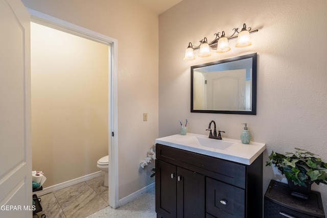 10728 Regina Dr, Socorro, TX 79927 - bathroom with toilet and vanity