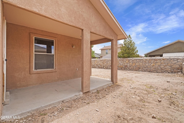 12920 Tierra Salas Dr, El Paso, TX 79938 - fenced backyard featuring a patio