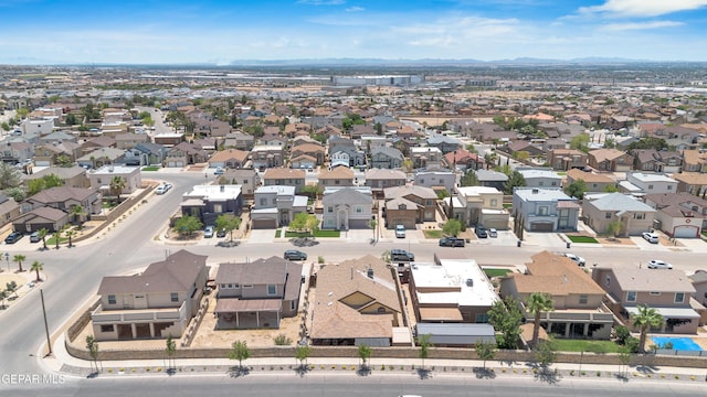 12249 Holy Springs Ct, El Paso, TX 79928 - aerial perspective of suburban area with a mountainous background